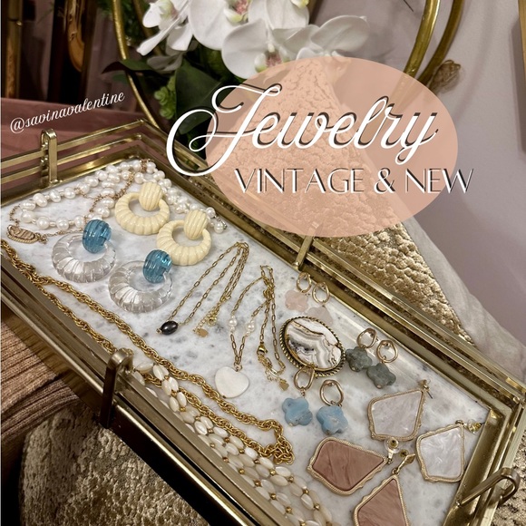 Jewelry - LIVE NOW! Necklace Layering W/ Freshwater Pearls, Gemstone, Vintage ✨ 25% Off